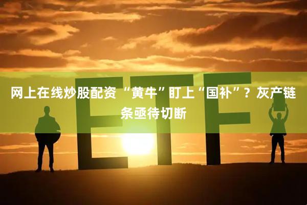 网上在线炒股配资 “黄牛”盯上“国补”？灰产链条亟待切断